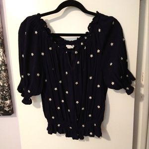 Love Tree peasant top, size medium